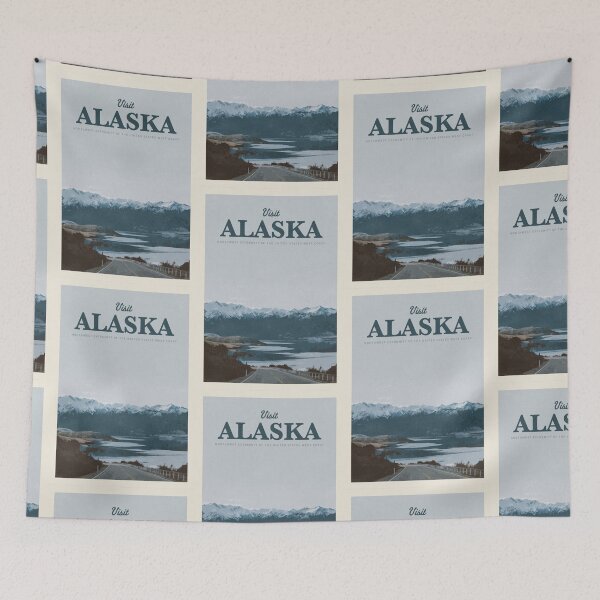 Item preview, Visit Alaska designed and sold by Mercury Club.