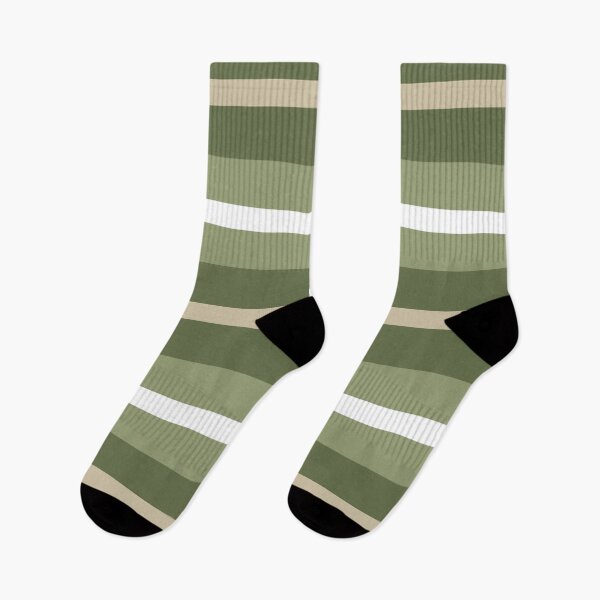 Item preview, Sage Olive Green Beige White stripes designed and sold by Delinda Graphic Studio.