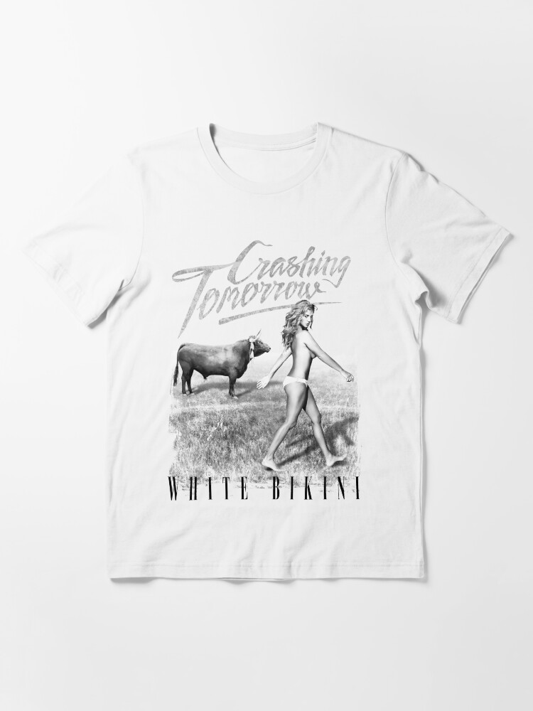 Alternate view of Crashing Tomorrow 'White Bikini' T-Shirt (White) Essential T-Shirt