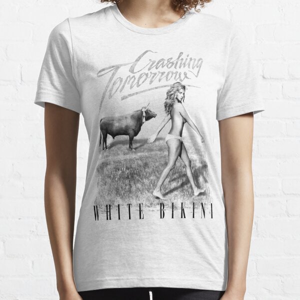 Crashing Tomorrow 'White Bikini' T-Shirt (White) Essential T-Shirt