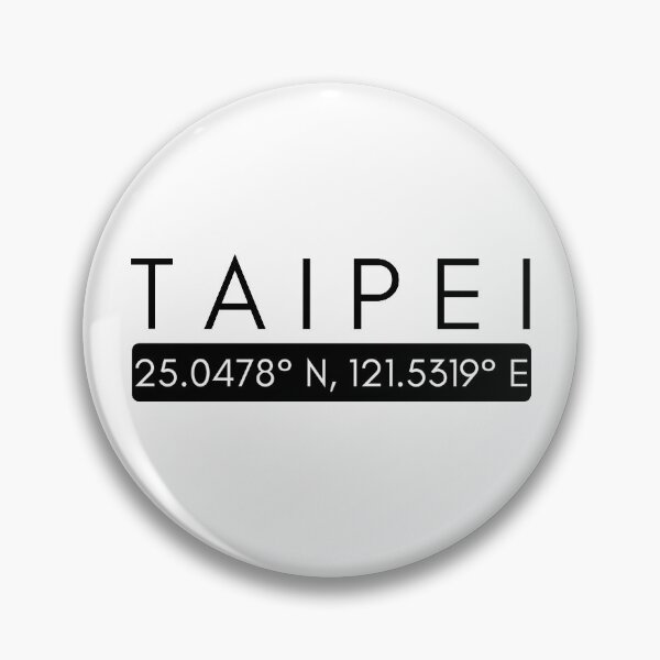 Artikelvorschau, Taipei Koordinaten entworfen und verkauft von Jajamon.