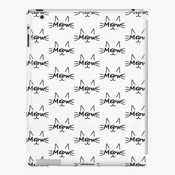 Meow Kitty Cat Mask iPad Snap Case