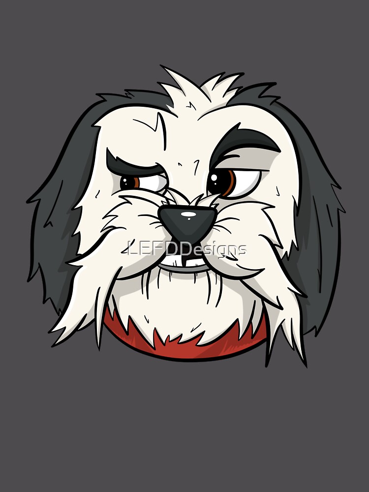 Thumbnail 6 von 6, Premium Oversized Pullover, Cool Shih-tzu Cartoon Dog designt und verkauft von LEFDDesigns.