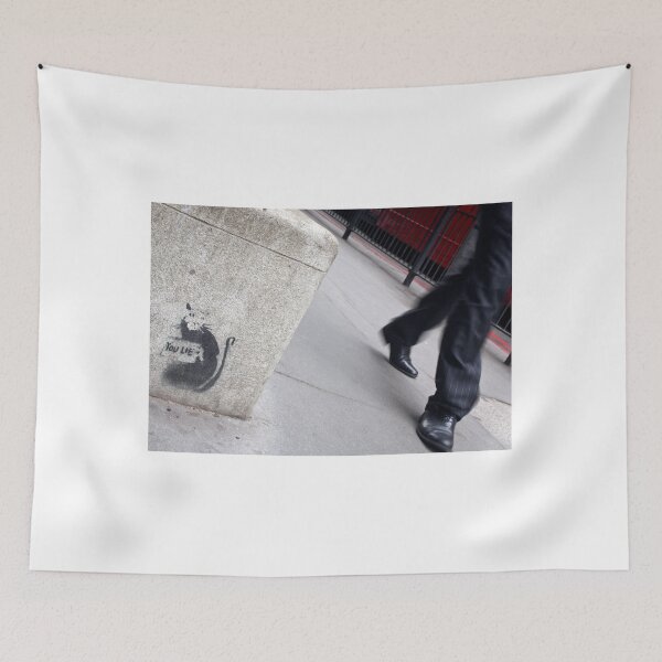 Item preview, Banksy, You Lie designed and sold by ManwithaCamera.