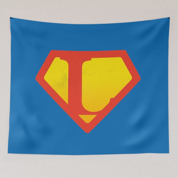 Item preview, L letter Super party superhuman personalize alphabet for Liam, Lucas, Luke or Levi designed and sold by Urosek.
