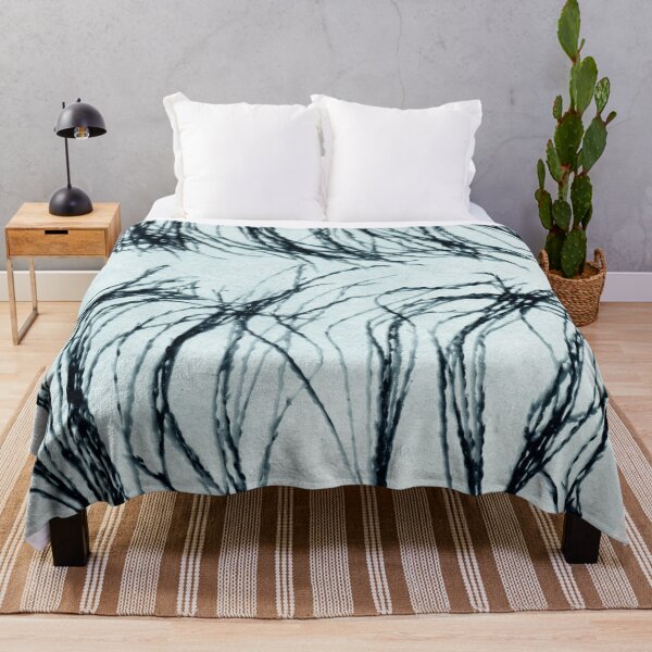 Item preview, Blue botanical floral pattern 1 designed and sold by KasparekFineArt.