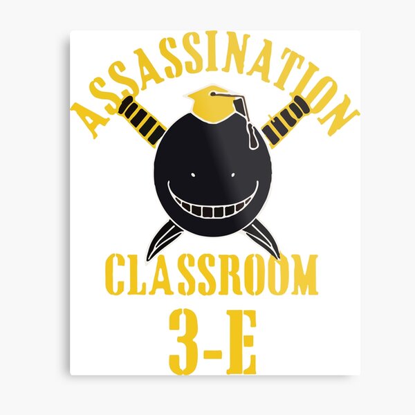 Assassination classroom Koro Sensei logo devil Metal Print