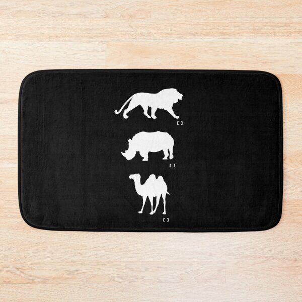 Item preview, FUNNY TRUMP COGNITIVE TEST | ANIMAL NAMING | LION. RHINO. CAMEL. | WHITE designed and sold by pierrelaidesign.