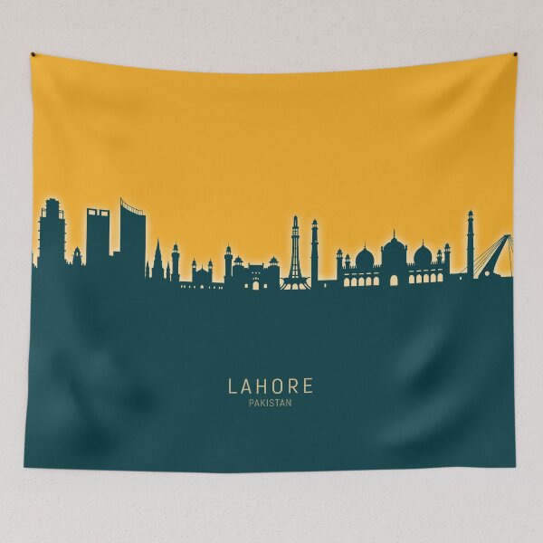 Item preview, Lahore Pakistan Skyline designed and sold by ArtPrints.