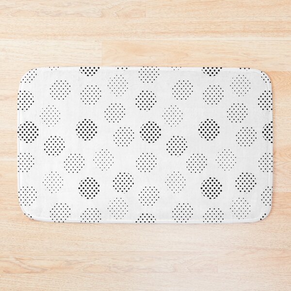 Item preview, Black and white doted circles designed and sold by natalyon.