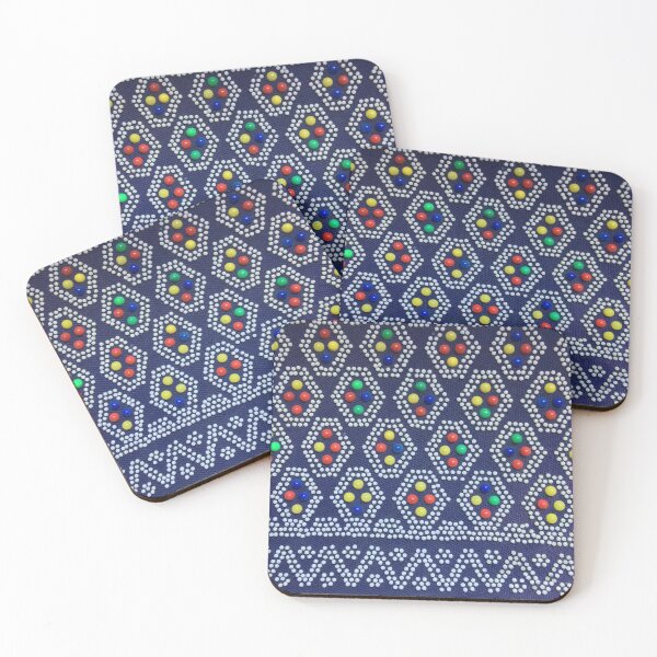 Item preview, Groovy handmade hippie colorful bead purse designed and sold by GroovyColors.