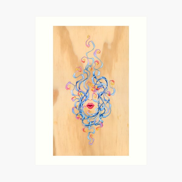 Kiss Art Print