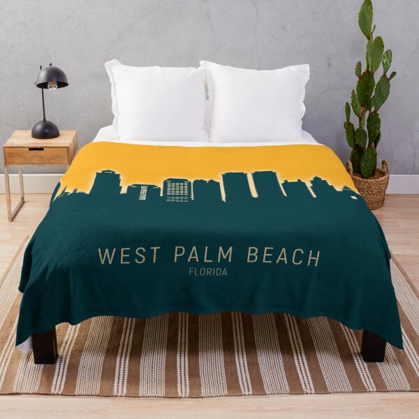 Item preview, West Palm Beach Florida Skyline designed and sold by ArtPrints.