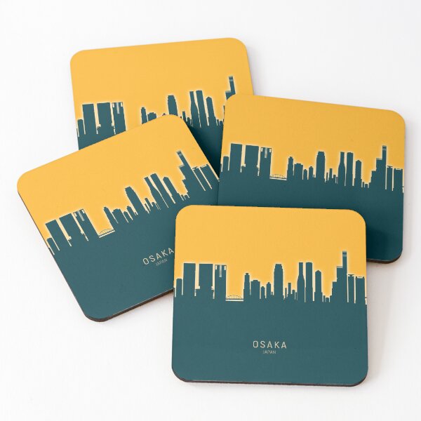Item preview, Osaka Japan Skyline designed and sold by ArtPrints.