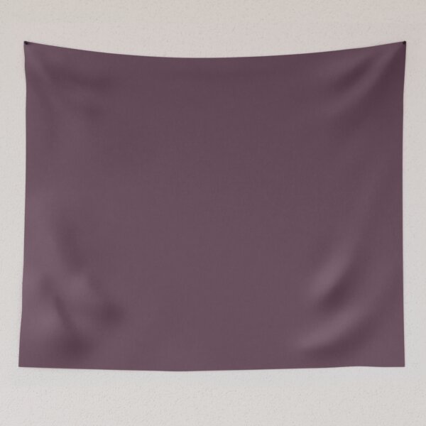 Item preview, Eggplant Purple Solid Color designed and sold by The Little Wood Cottage.