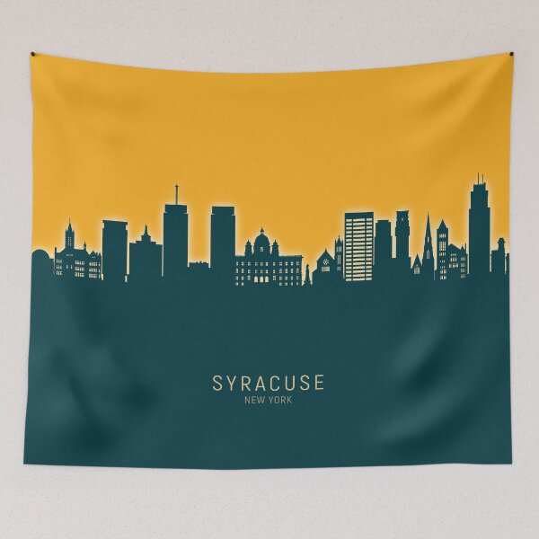 Item preview, Syracuse New York Skyline designed and sold by ArtPrints.
