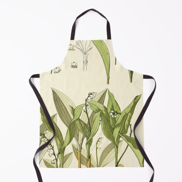 Item preview, French botanical flower plate - E. Hervegh - Muguet designed and sold by DejaVuStudio.