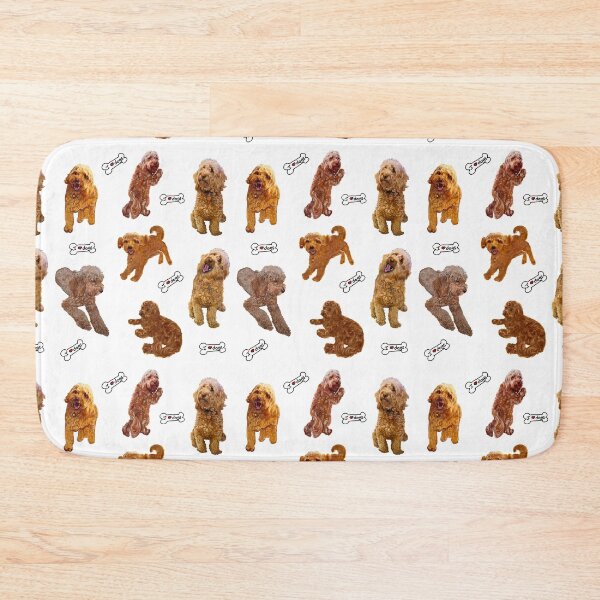 Item preview, Cavapoo Cavoodle puppy dog pattern - I love dogs! cute cavalier king charles spaniel designed and sold by Artonmytee.
