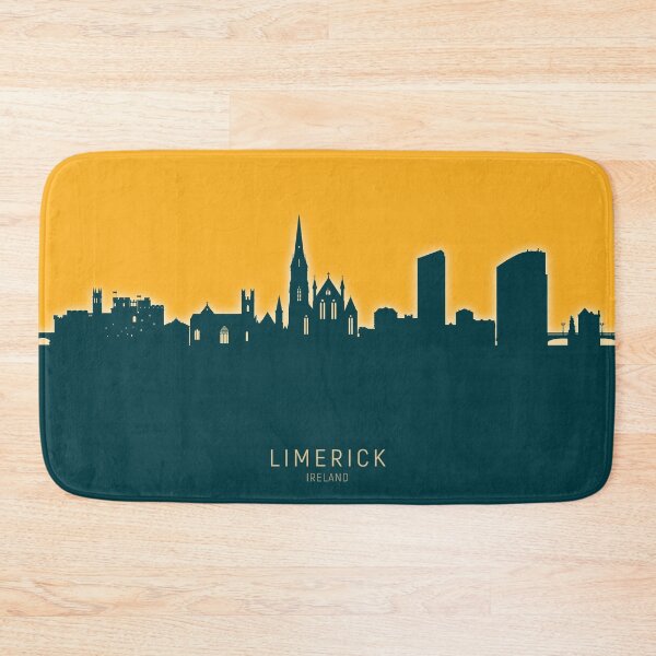 Item preview, Limerick Ireland Skyline designed and sold by ArtPrints.