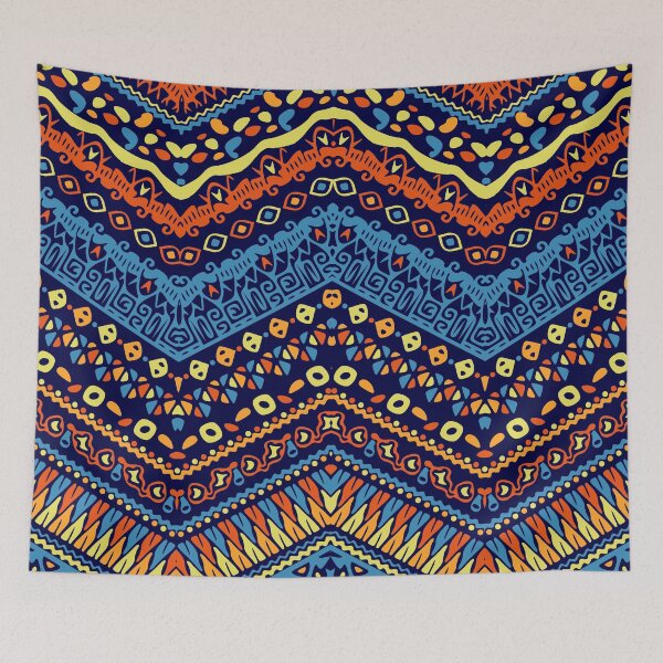 Item preview, Mayan Aztec Indian Tribal Ethnic Pattern designed and sold by Vector Scout Lab.