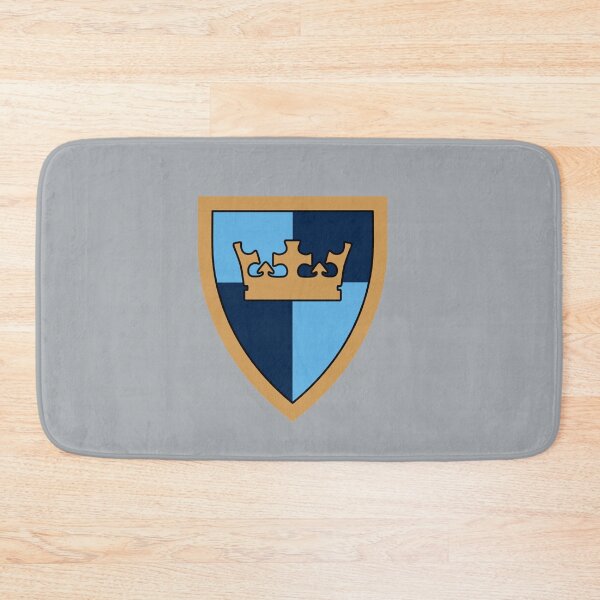 Item preview, Castle Crown Shield Emblem designed and sold by Highonbricks.