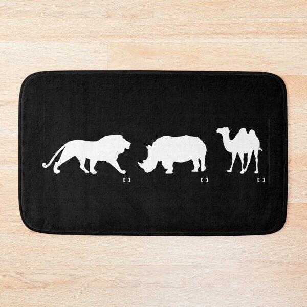 Item preview, FUNNY TRUMP COGNITIVE TEST | ANIMAL NAMING | LION. RHINO. CAMEL. | WHITE designed and sold by pierrelaidesign.