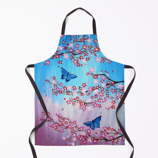 Artikelvorschau, Schmetterlinge und Zweige der Kirschblüte, japanische Blumen, Sakura entworfen und verkauft von CateJacobs.