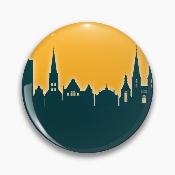 Item preview, Bielefeld Germany Skyline designed and sold by ArtPrints.