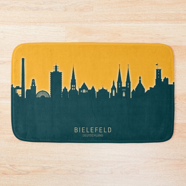Item preview, Bielefeld Germany Skyline designed and sold by ArtPrints.