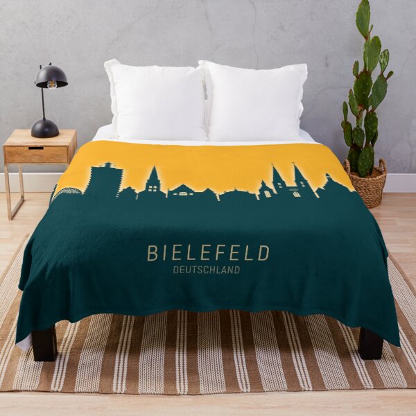 Item preview, Bielefeld Germany Skyline designed and sold by ArtPrints.