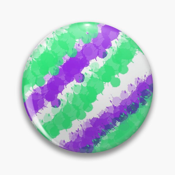 Item preview, Violet & Green Bright Splatter designed and sold by blakcirclegirl.