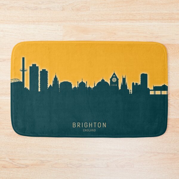 Item preview, Brighton England Skyline designed and sold by ArtPrints.