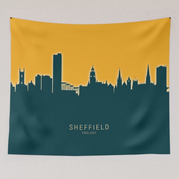 Item preview, Sheffield England Skyline designed and sold by ArtPrints.
