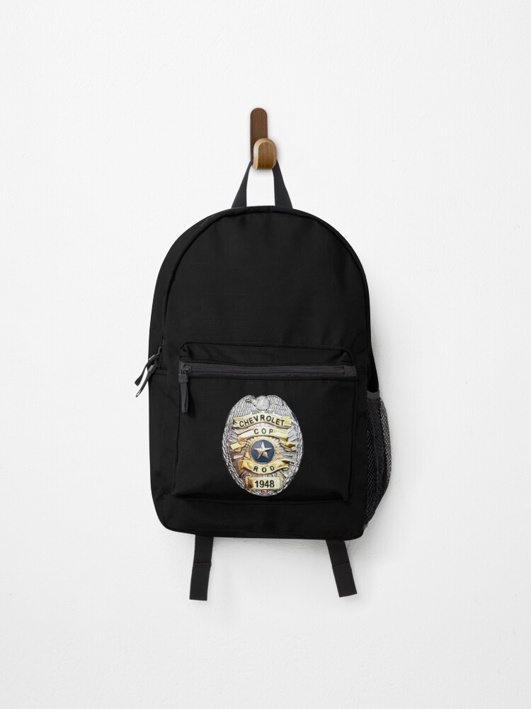 Thumbnail 1 of 3, Backpack, SHIRT BADGE COP ROD 1948  designed and sold by CopRod.