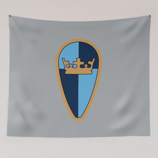 Item preview, Classic Crown Shield Emblem - Oval designed and sold by Highonbricks.