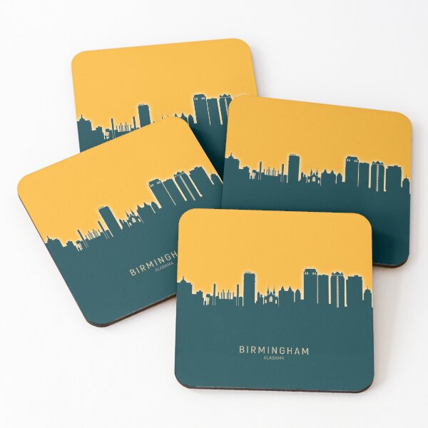 Item preview, Birmingham Alabama Skyline designed and sold by ArtPrints.