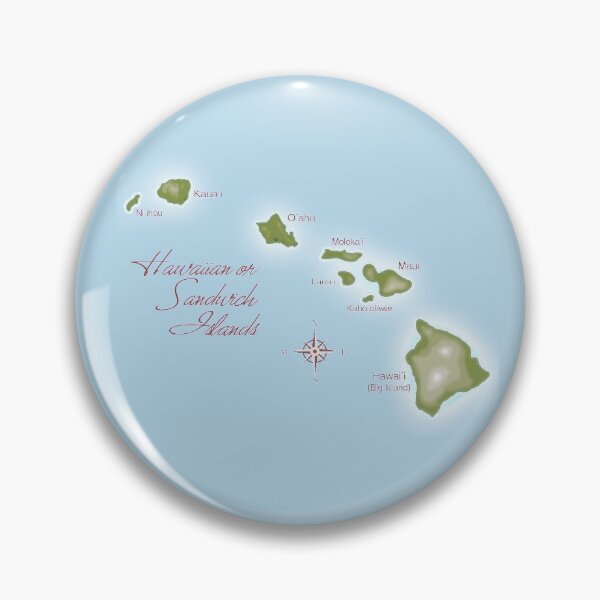 Item preview, The Hawaiian Islands designed and sold by aura2000.