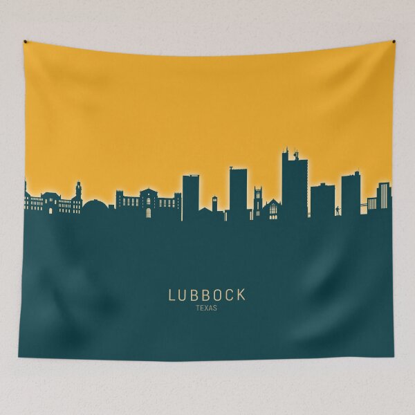 Item preview, Lubbock Texas Skyline designed and sold by ArtPrints.
