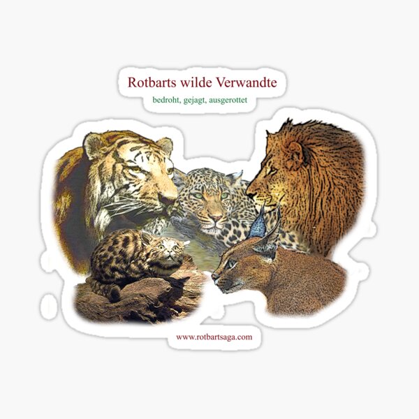 Rotbart's Wild Relatives - Group 1 Sticker