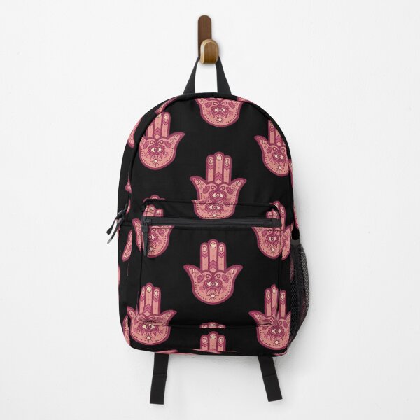 Item preview, Raspberry Sorbet | Hamsa Hand Amulet  designed and sold by Bloomandflo.