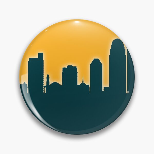 Item preview, Winston-Salem North Carolina Skyline designed and sold by ArtPrints.