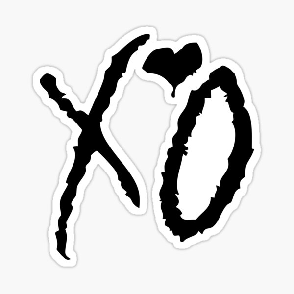 The Weekend XO Sticker