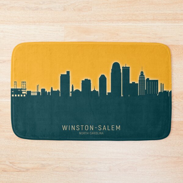 Item preview, Winston-Salem North Carolina Skyline designed and sold by ArtPrints.