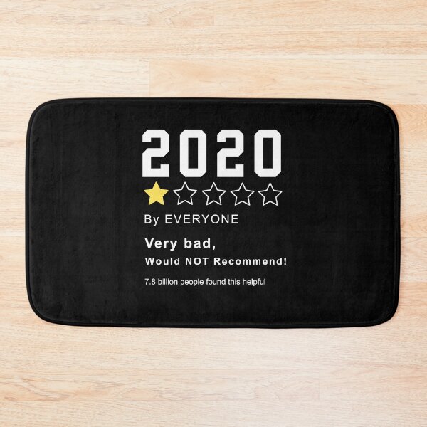 Item preview, 2020 Very Bad, Would Not Recommend Review 1 Star Rating designed and sold by fourstripes.