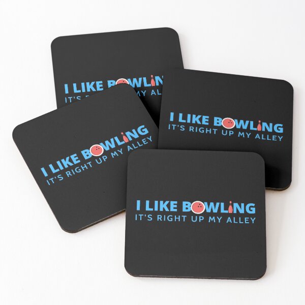 Item preview, I like bowling, it's right up my alley designed and sold by Rhu Creations.