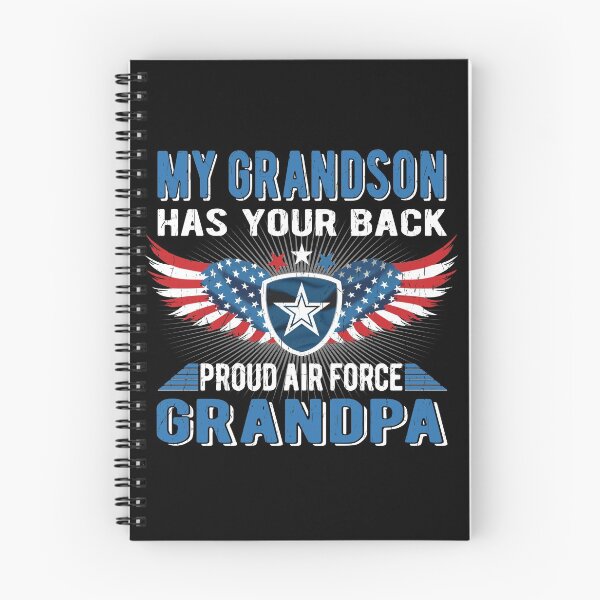 Item preview, My Grandson Has Your Back - Proud Air Force Grandpa - Military Grandfather Gift designed and sold by DesignCube.