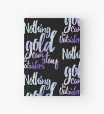 NOTHING GOLD Hardcover Journal