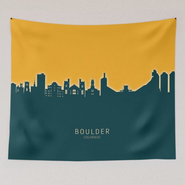 Item preview, Boulder Colorado Skyline designed and sold by ArtPrints.