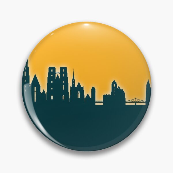 Item preview, Wroclaw Poland Skyline designed and sold by ArtPrints.