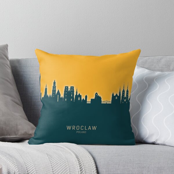 Item preview, Wroclaw Poland Skyline designed and sold by ArtPrints.